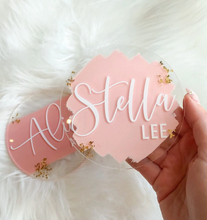 Load image into Gallery viewer, Acrylic Name Plaque