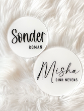 Load image into Gallery viewer, Acrylic Name Plaque