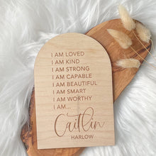 Load image into Gallery viewer, Wooden Affirmation Sign