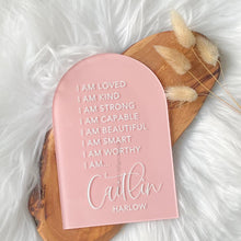 Load image into Gallery viewer, Acrylic Affirmation Sign