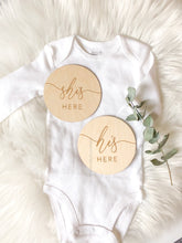 Load image into Gallery viewer, He's Here, She's Here Gender Reveal