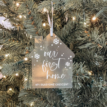 Load image into Gallery viewer, Our First Home Christmas Ornament