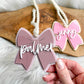 Bow Valentine's Name Tag