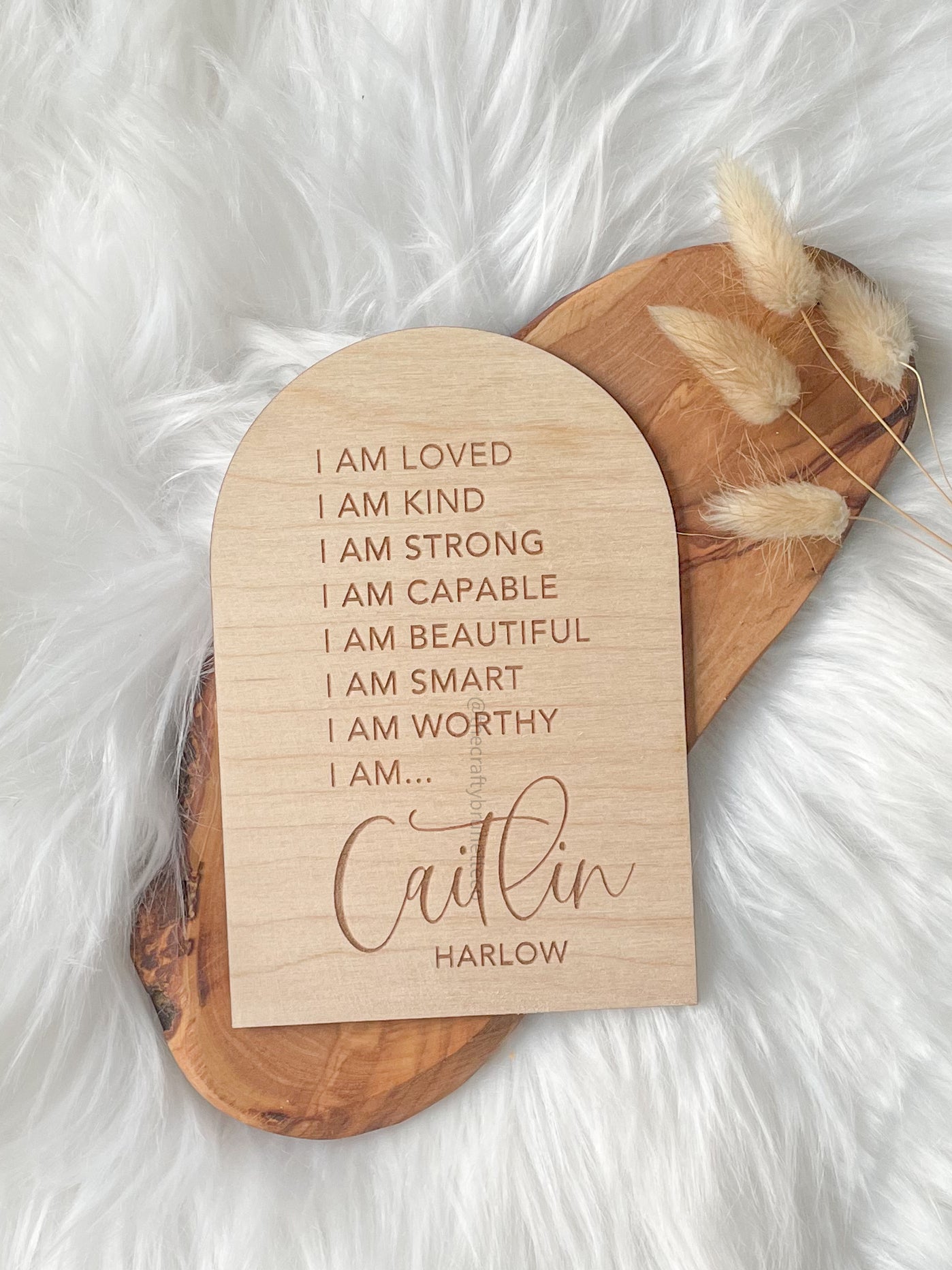 Acrylic Affirmation Sign