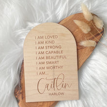 Load image into Gallery viewer, Wooden Affirmation Sign

